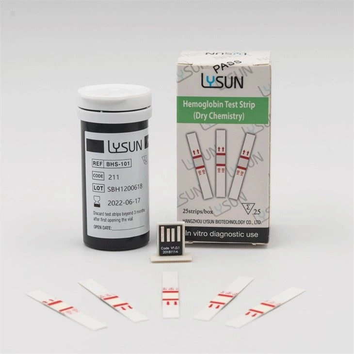 HB testing strips