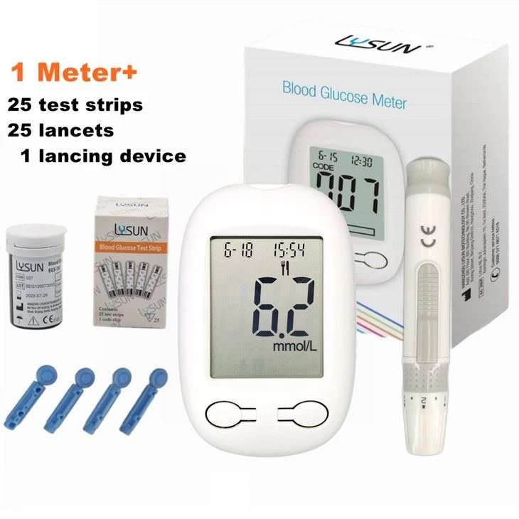 Customize Blood Glucose Meter Blood Sugar Glucometer Monitor Diabetes Horse Dog Cat BGM-102