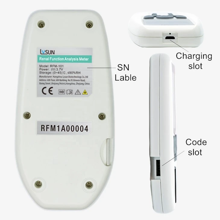Renal Function UR CR UA Test Meter
