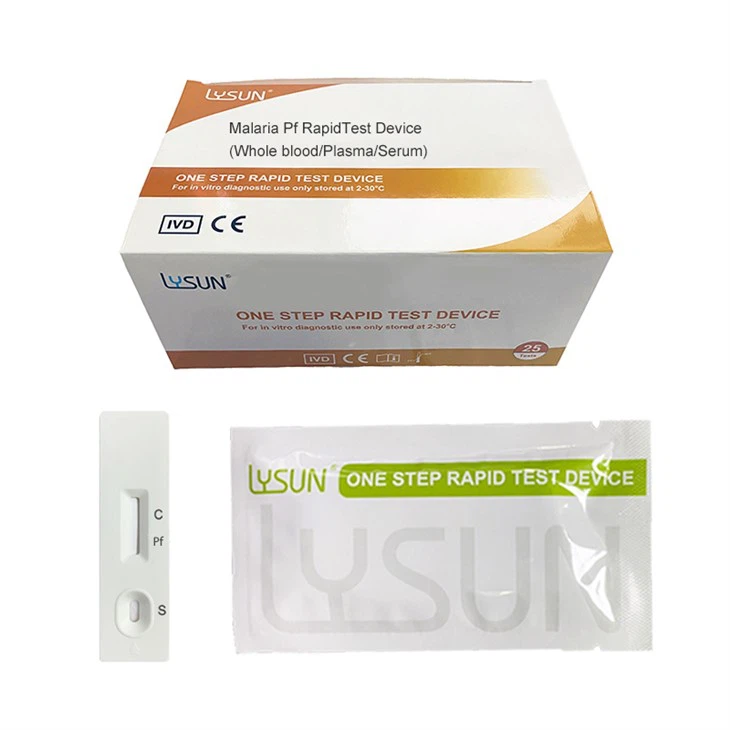 ملیریا پی ایف ریپڈ ٹیسٹ خود ٹیسٹ