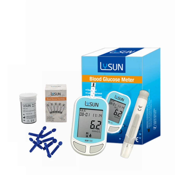 LYSUN EGS-101 Blood Sugar Test Strips For Intelligent Glucose Analysis Instrument