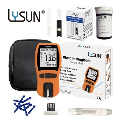 لیسن BHM -202 ہیموگلوبن HCT/ HB میٹر پروفیشنل سیفن طریقہ ہیموگلوبن مشین